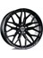 17 Inç 5X100 Arceo Valencia Black Polo Egea Doblo Jant Modeli Fiat Volkswagen (4 Adet) 1