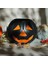 Halloween Siyah Renk Balkabağı Plastik Şeker Toplama Kovası Büyük 18X13,5 cm 1 Adet 1