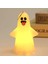 Halloween 1 Adet LED Gün Işığı Dil Çıkartan Hayalet Maskot Beyaz Renk 10,5x5,4 cm 3