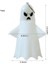 Halloween 1 Adet LED Gün Işığı Kızgın Ifade Hayalet Maskot Beyaz Renk 10,5x5,4 cm 2