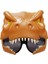 Halloween Brown T-Rex Dinosaur Kahverengi Dino Gözlüğü Yetişkin Çocuk Uyumlu 1 Adet 2