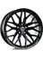 19 Inç 5X112 Arceo Valencia Siyah Elmas Kesim Jant Modeli Volkswagen Seat Skoda (4 Adet) 1