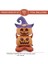 Halloween Altlıklı Şapkalı Ikili Bitişik Balkabağı Folyo Balon Turuncu Renk 150 x 70 cm 2