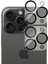 Apple iPhone 16 Pro Max/Apple iPhone 16 Pro Şeffaf Lens Koruyucu 2 Adet 1