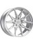 18 Inç 5X105 Arceo Marseille Astra Cruze Uyumlu Gümüş Elmas Kesim Jant Modeli Opel Chevrolet (4 Adet) 1