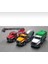 Diecast Oyuncak Metal Kamyon 21 cm Beton Mikser & Çöp Kamyonu & Merdivenli Itfaiye Arabası 3lü Set 2