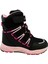 Pk24-1361 Patik Kız Çocuk Kar Botu Siyah Pembe 1