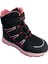Pk24-1361 Patik Kız Çocuk Kar Botu Siyah Pembe 2