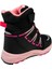 Pk24-1361 Patik Kız Çocuk Kar Botu Siyah Pembe 3