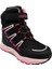 Pk24-1361 Patik Kız Çocuk Kar Botu Siyah Pembe 4