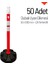 50'li Dubalı Uyarı Dikmesi Seti 63 x 1000 mm Çift Reflektifli 1