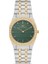 Quartz Çelik Altın/gri Yeşil Kadran 32 mm Kadın Kol Saati 2