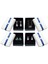 6pcs Mücevher Hediyelik Kutular, Karton Hediye Paketleme, Kolyeler Için (Yurt Dışından) 4