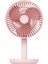 Lityum Pil Şarj Fanı Taşınabilir Ayarlanabilir Açılı Fan Pembe (Yurt Dışından) 1