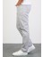 Erkek Gümüş Gri Regular Likralı Esnek Kot Pantolon HLTHE001980 3