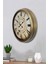 Hediyelik Duvar Saati 40 cm Metal Eskitme Renk Class Modeli 2