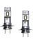 Fıat Egea Mercekli Far Led Kısa Far Ampulü H7 Mini Led 2'Li Set 2