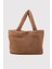 Vizon Shopper Peluş El ve Omuz Çantası 1
