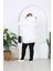 Unisex 3 Ip Şardonlu Büyük Beden Sweatshirt 3