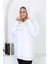 Unisex 3 Ip Şardonlu Büyük Beden Sweatshirt 4
