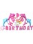 Happy Birthday Metalize Balon Banner Set 24 Parça 1