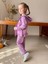 Uncrn Hırkalı 3 Lü Kız Çocuk takım - Lila 4