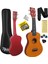 UKX-233YL Turuncu Concert Ukulele (Askı Çanta Metod Pena) 1