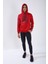 Tommy Life Kırmızı Kamuflaj Desen Baskılı Standart Kalıp Kapüşonlu Erkek Sweatshirt - 87884 2