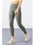 Çağla Yüksek Bel Toparlayıcı Slim Fit Dar Paça Kadın Tayt - 94568 4