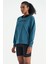 Zümrüt Kadın Kapüşonlu Kanguru Cep Kadın Oversize Sweatshirt - 97161 1