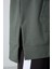 Çağla Balon Kol Yazı Nakışlı Kadın Oversize Tunik Sweatshirt - 97163 4