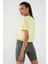 Limon Basic Kısa Kol Standart Kalıp O Yaka Kadın Crop Top T-Shirt - 97143 7