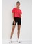 Fuşya Basic Kısa Kol Standart Kalıp O Yaka Kadın Crop Top T-Shirt - 97143 4