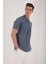 Tommy Life Petrol Erkek Basic Logolu Standart Kalıp Triko Polo Yaka T-Shirt - 87748 2