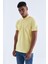 Tommy Life Tommy Life  Sarı Erkek Klasik Kısa Kol Dar Kesim Polo Yaka T-Shirt-87748 5