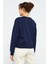 Tommy Life İndigo Basic Rahat Form O Yaka Kadın Sweatshirt - 97114 7