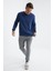 İndigo Basic O Yaka Rahat Form Erkek Sweatshirt - 88053 5