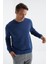 İndigo Basic O Yaka Rahat Form Erkek Sweatshirt - 88053 8
