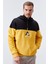 Hardal Erkek Yarım Fermuar Standart Kalıp Kapüşonlu Sweatshirt - 88033 3