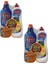 2 Adet 675 ml Elde Bulaşık Deterjanı Limon + 2 Adet 1000 ml Ekstra Güçlü Yağ Çözücü 1