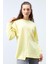 Tommy Life Limon Asimetrik Kesim O Yaka Selanik Kadın Oversize Sweatshirt - 97191 5