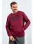 Erguvan Erkek Yazı Baskılı O Yaka Rahat Form Sweatshirt - 88037 1