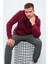Erguvan Erkek Yazı Baskılı O Yaka Rahat Form Sweatshirt - 88037 3