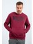 Erguvan Erkek Yazı Baskılı O Yaka Rahat Form Sweatshirt - 88037 6
