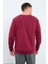 Erguvan Erkek Yazı Baskılı O Yaka Rahat Form Sweatshirt - 88037 7