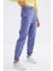 Tommy Life Açık Eflatun Yüksek Bel Rahat Form Basic Jogger Kadın Eşofman Alt - 94624 7
