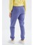 Tommy Life Açık Eflatun Yüksek Bel Rahat Form Basic Jogger Kadın Eşofman Alt - 94624 8