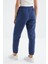 İndigo Yüksek Bel Basic Bağcıklı Jogger Polar Kadın Eşofman Alt - 94622 8