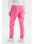 Şeker Pembe Yüksek Bel Rahat Form Basic Jogger Kadın Eşofman Alt - 94624 8