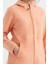 Kavun Içi Kapüşonlu Fermuarlı Rahat Form Kadın Polar Sweatshirt - 97233 8